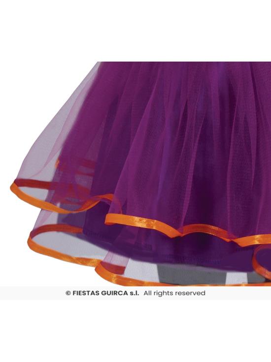 Fantasia de Bruxa Roxa para Menina