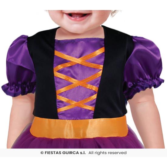 Fantasia de Bruxa Roxa para Menina