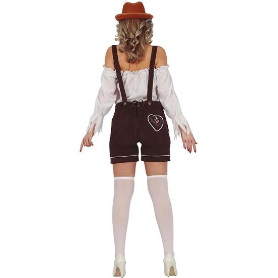 Traje bávaro com calças premium para mulheres