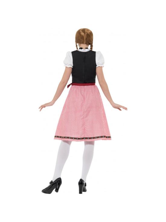 Traje longo e elegante da Baviera para mulher