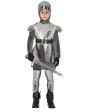 Fato de cavaleiro medieval com armadura para criança