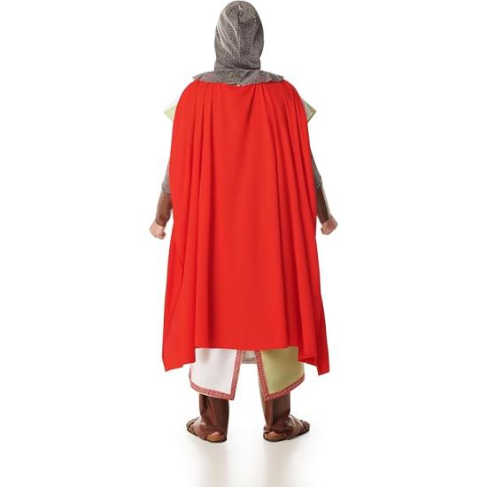 Fantasia Medieval de Cavaleiro Leão para Homens