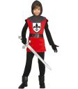 Fato medieval da corte do rei para criança