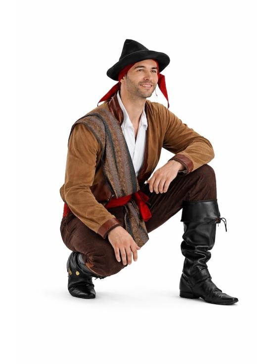 Fantasia de Bandido Masculina, um clássico com muita personalidade.