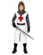 Fantasia de Cavaleiro Templário para Meninos, Cruzado Medieval, Carnaval