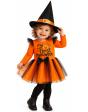 Fantasia de Bruxa Abóbora para Bebê Menina – Meu Primeiro Halloween