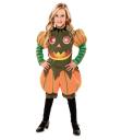 Fantasia de abóbora de Halloween para menina