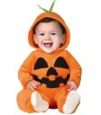 Fantasia de abóbora de Halloween para bebê