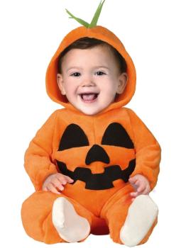 Fantasia de abóbora de Halloween para bebê