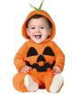 Fantasia de abóbora de Halloween para bebê