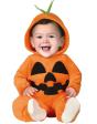 Fantasia de abóbora de Halloween para bebê