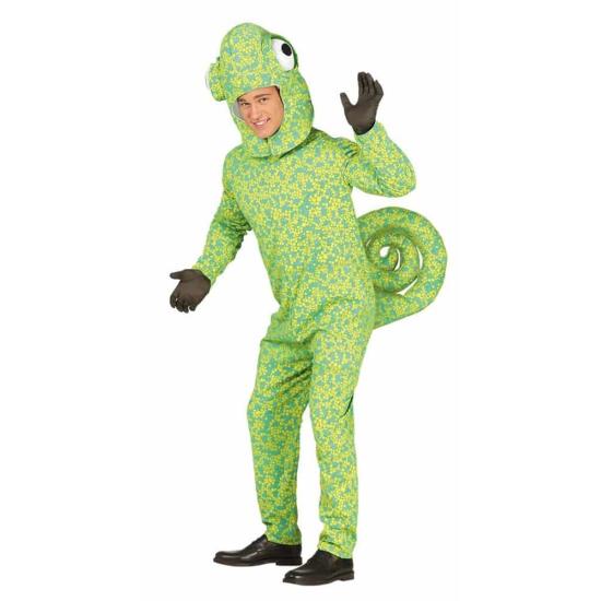 Fato de camaleão para adulto