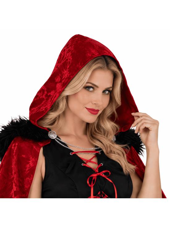 Fantasia de Chapeuzinho Vermelho para mulheres adultas