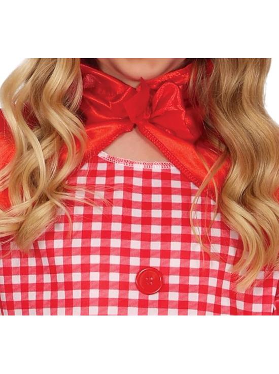 Fantasia de Chapeuzinho Vermelho para Crianças – Vestido, Capa e Avental