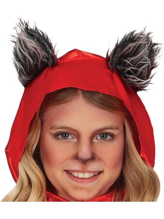 Fantasia de Chapeuzinho Vermelho para Crianças – Vestido, Capa e Avental