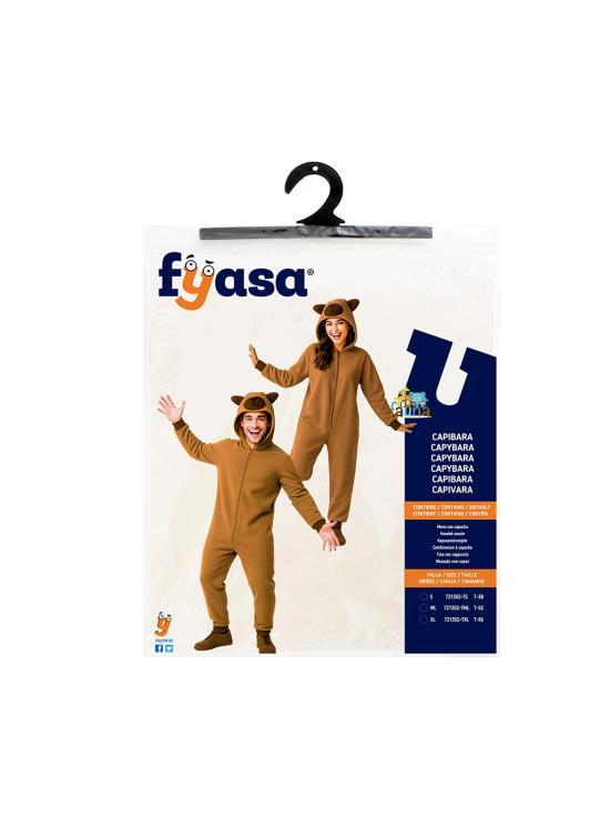 Fantasia de Capivara Unissex para Adultos