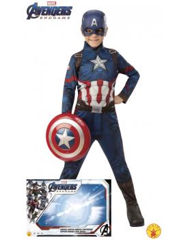 Fantasia infantil do Capitão América do Endgame
