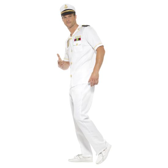 Fantasia de capitão de barco de luxo para meninos