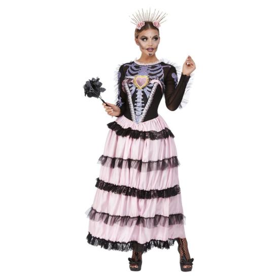 Traje de luxo mexicano Death Catrina