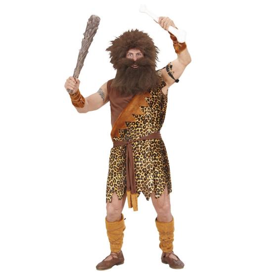 Fantasia de homem das cavernas de osso adulto Fantasia de homem das cavernas de osso adulto