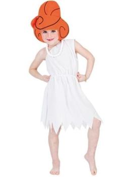 Fato de homem das cavernas Wilma Stonepecker para menina