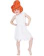 Fato de homem das cavernas Wilma Stonepecker para menina