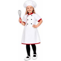 Fantasia de Chef Infantil para Meninas
