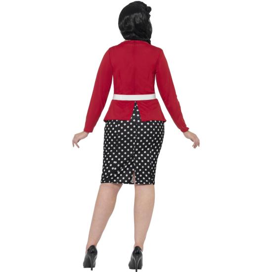 Disfraz de Chica Pin Up para mujer talla grande