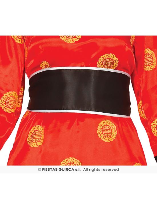 Fantasia de tangerina vermelha chinesa para mulheres