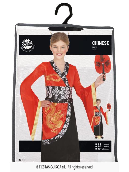 Fantasia chinesa para meninas
