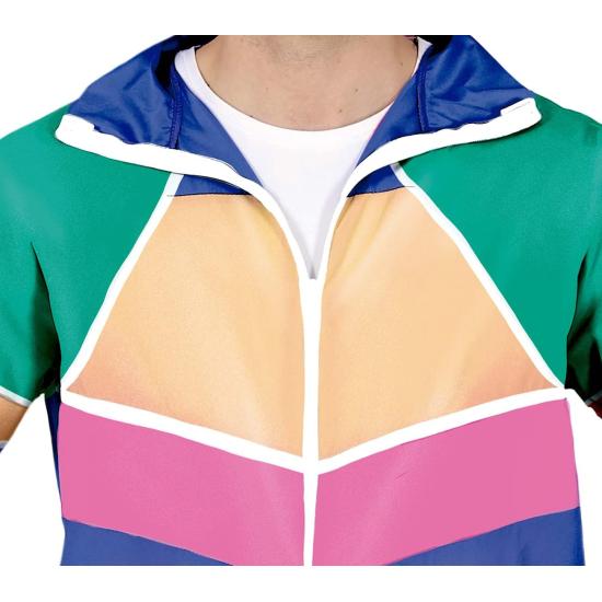 Fato de treino de ginasta dos anos 80 para homens adultos **