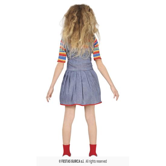 Fato de Chucky diabólico para menina