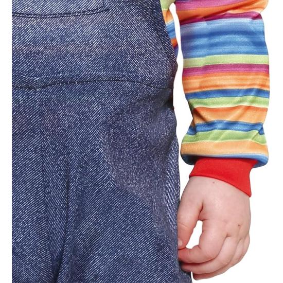 Fato de Chucky diabólico para bebé