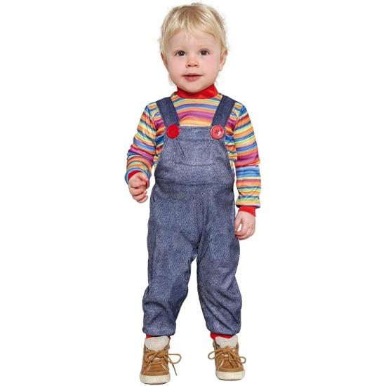 Fato de Chucky diabólico para bebé