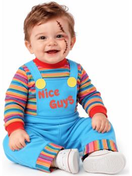Fantasia de Chucky para Bebê | Boneco Maligno