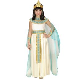 Fato de Cleópatra egípcia para menina