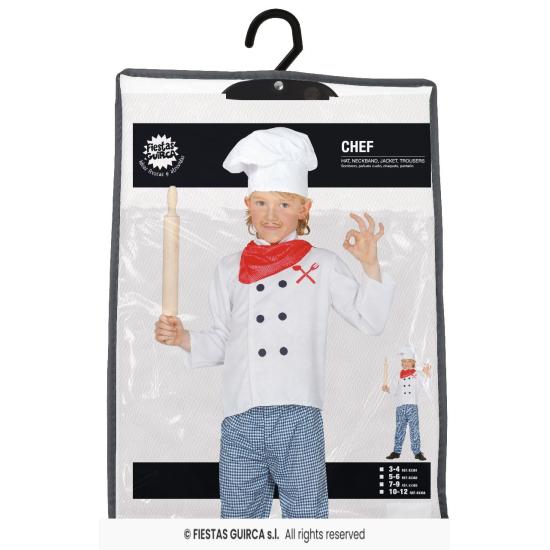 Fantasia de chef para menino
