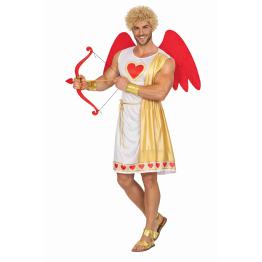 Fantasia de Cupido para Adultos – Vestido, Asas e Cinto