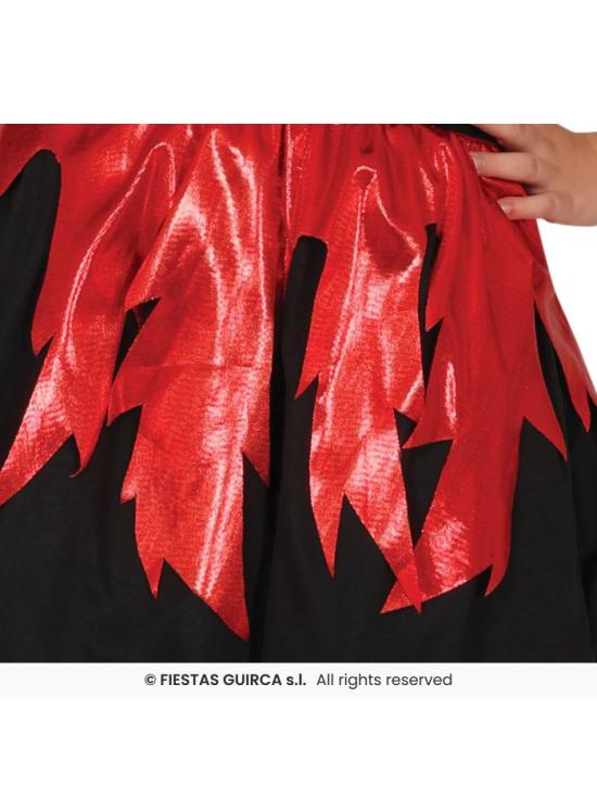 Fato de Diabo do Inferno para menina