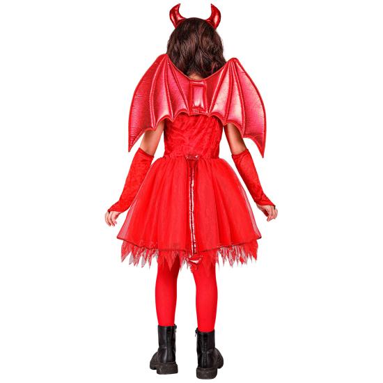 Fato de Asas do Diabo para menina