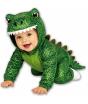 Fantasia de dinossauro divertida e original para bebês.