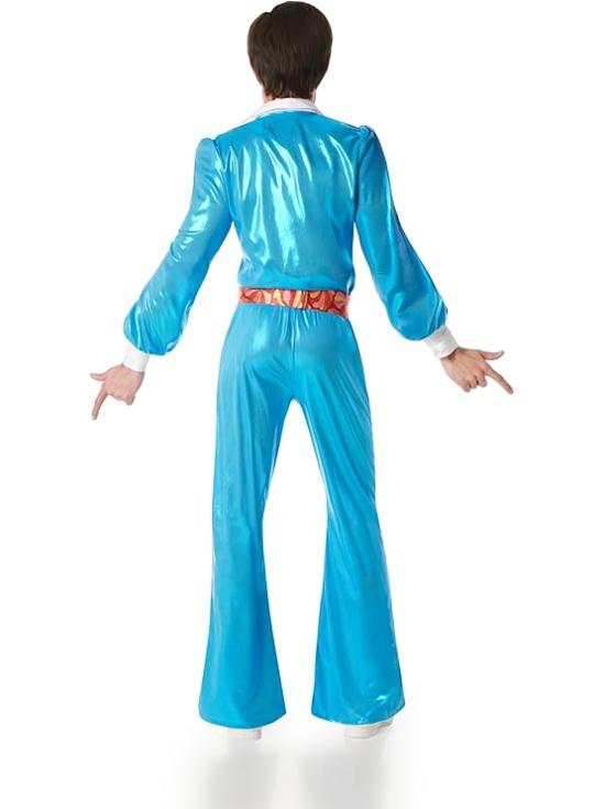 🕺 Fantasia Disco Azul Masculina Anos 70