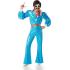 🕺 Fantasia Disco Azul Masculina Anos 70