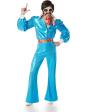 🕺 Fantasia Disco Azul Masculina Anos 70