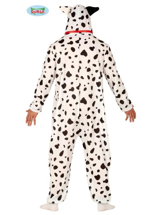 Pijama com estampa de dálmata para adultos