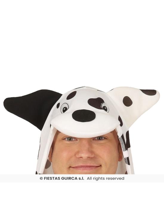 Pijama com estampa de dálmata para adultos