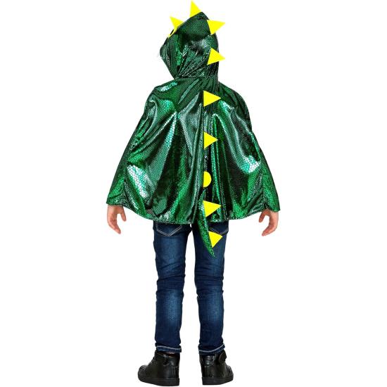 Capa com capuz para fantasia de dragão cuspidor de fogo infantil Capa com capuz para fantasia de dragão cuspidor de fogo infantil