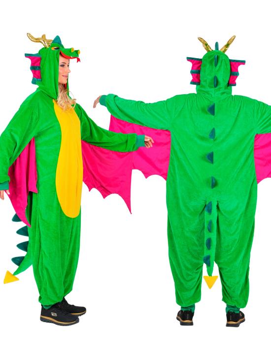 🐉 Fantasia de Dragão Unissex para Adultos