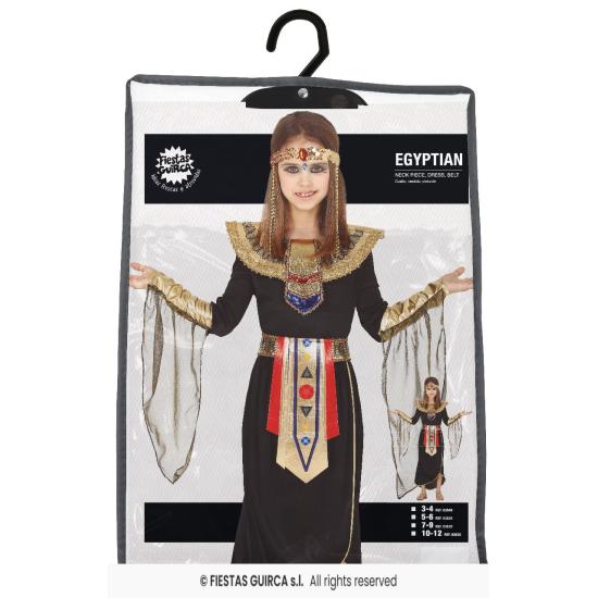 Fato de egípcio preto para menina Fato de egípcio preto para menina
