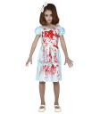 Fantasia de The Shining para meninas – Vestido de terror sangrento para crianças